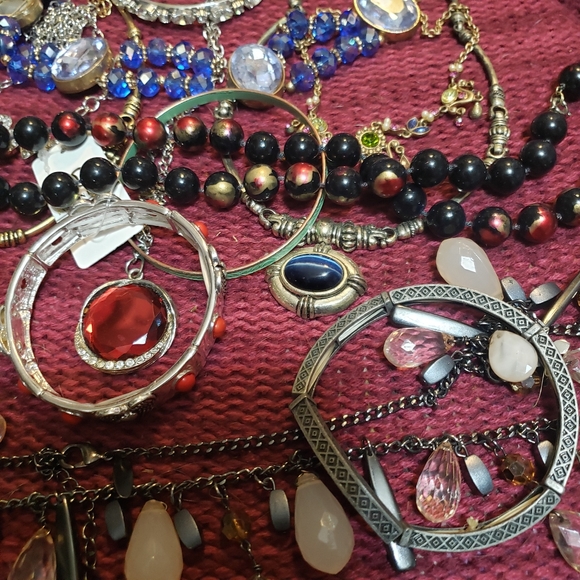 Vintage Estate Jewelry Lot Bling Bling - Picture 6 of 8